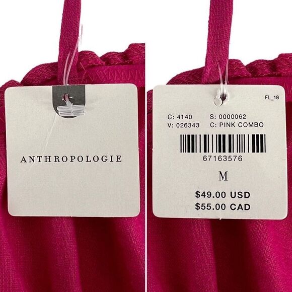 NWT Anthropologie Ruched Sweetheart Bralette - Picture 8 of 12